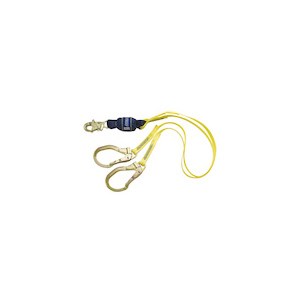 FORCE 2 100% TIE OFF SHOCK ABSORBING LANYARD (TIE OFF AT FEET